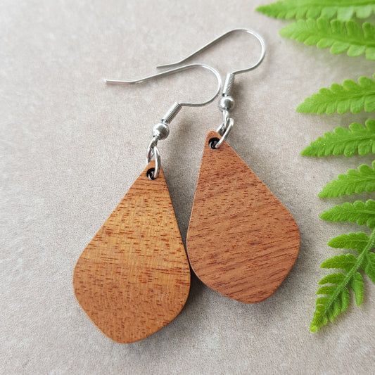 Wooden Tear Drops